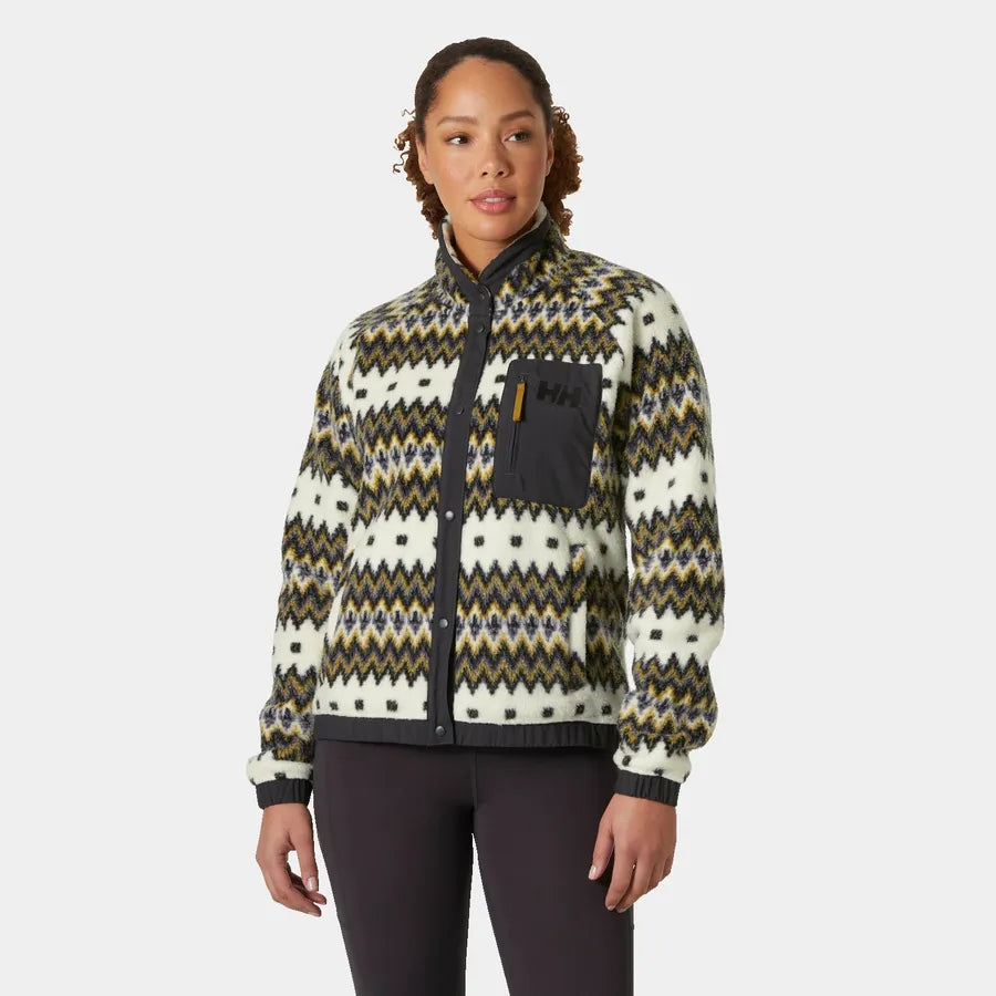 Helly Hansen Imperial Fleecejacke mit bedrucktem Pile Snap – Damen