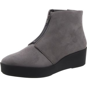 Carin Damen-Stiefeletten aus Wildlederimitat mit Reißverschluss