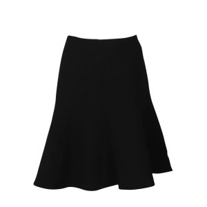 Temperley London Knee-length Rock aus schwarzer Seide 7766520954940