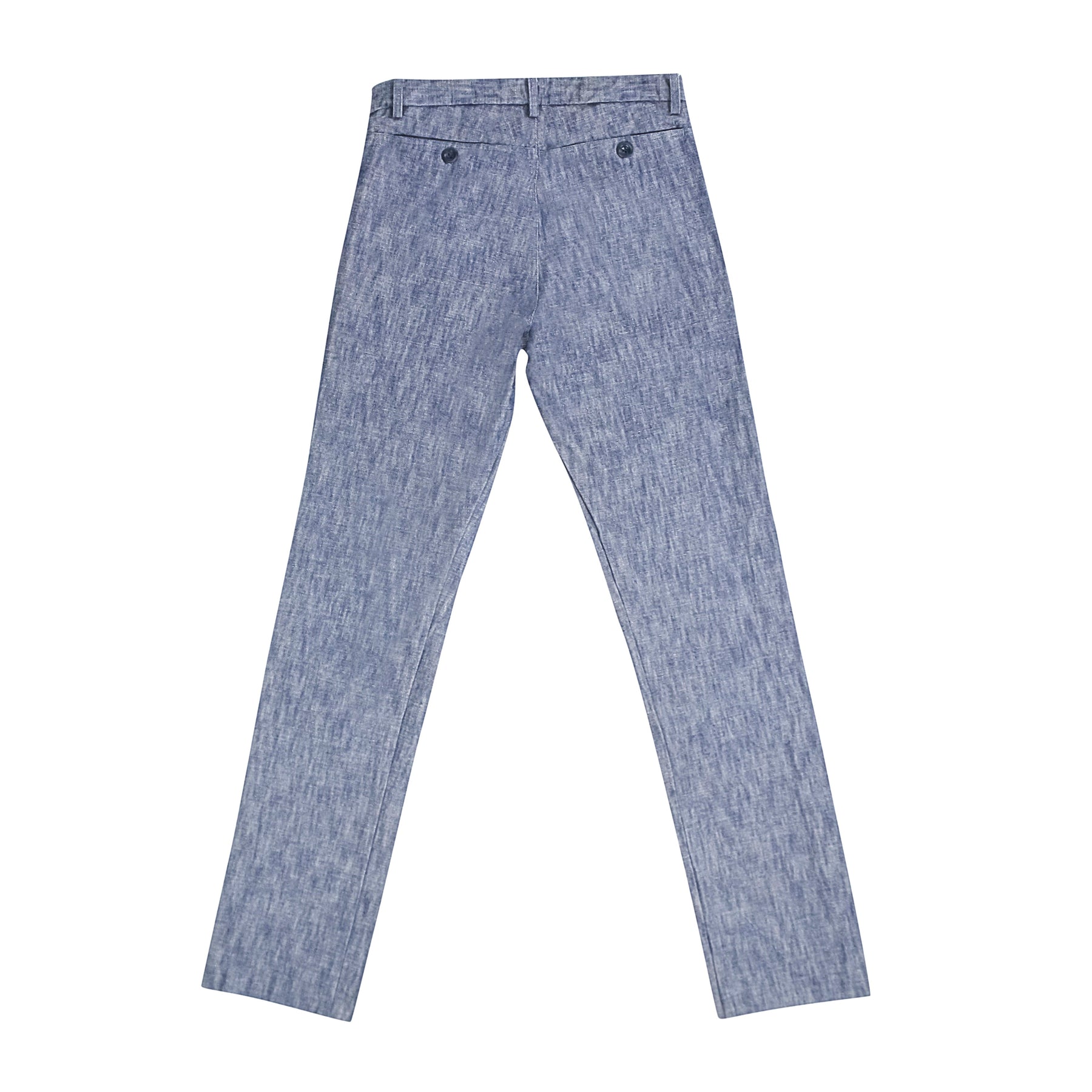 Chambray gewebte Baumwollhosen