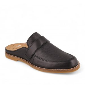 Royal – Damen-Loafer zum Hineinschlüpfen in mittlerer Weite, Schwarz mit Schlangenprägung – 7764962443324