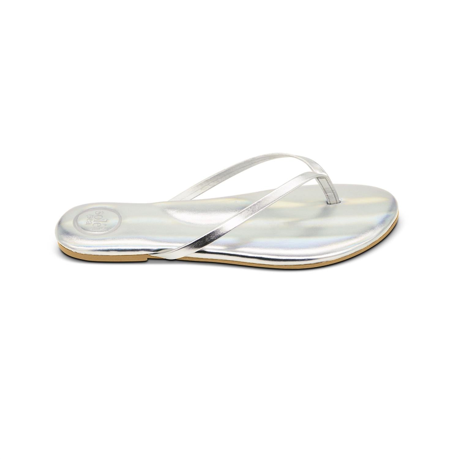Damen Indie Sandale in Silber Metallic 7766657925180