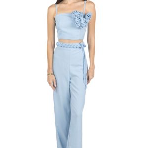 Rosalia Hose und Top-Set in Celeste 7705919848508