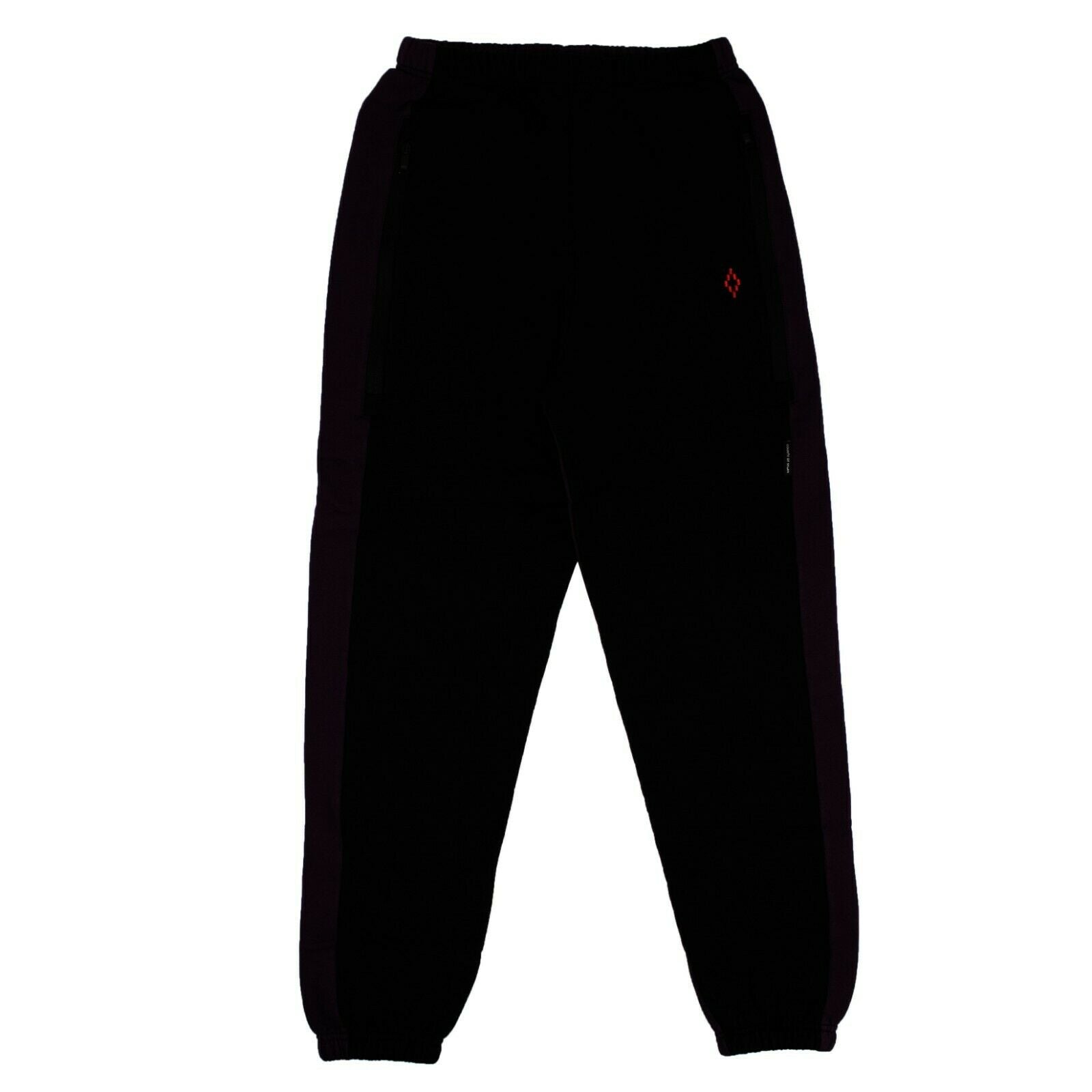 Zweifarbige Jogginghose von Marcelo Burlon – Schwarz
