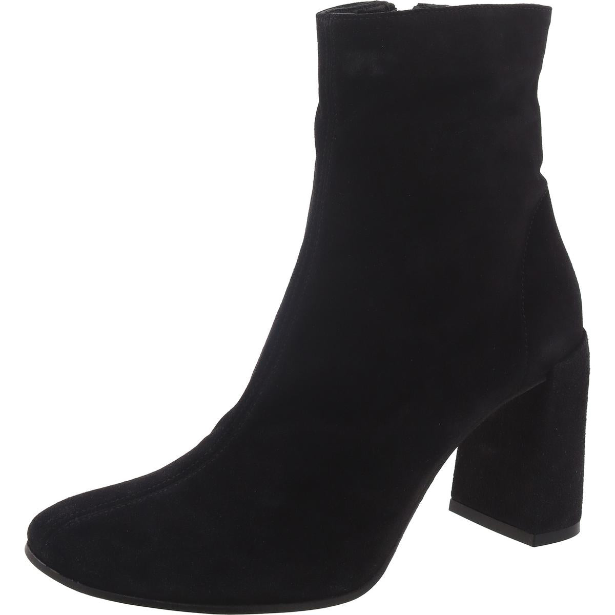 Vlada Veloursleder-Reißverschluss-Mittelkalbstiefel