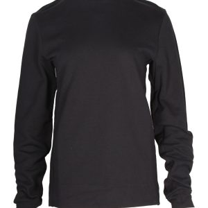 Balenciaga Logo-Back Sweatshirt aus schwarzer Baumwolle 7705712558140