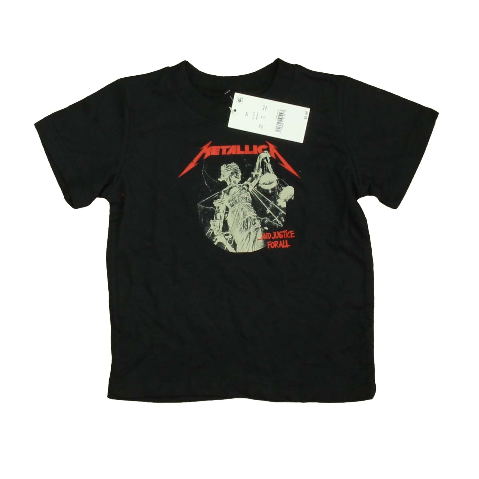 Metallica Jungen schwarz t-shirt 7805835116604
