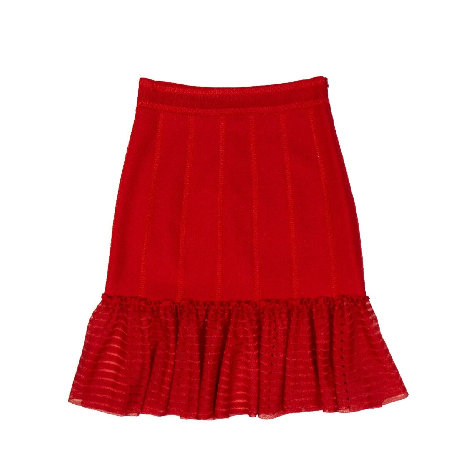 Alexander Mcqueen Hose mit geradem Bein – Mintgrün