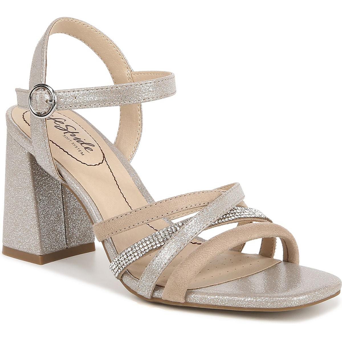 Belle Strass-Riemchensandaletten