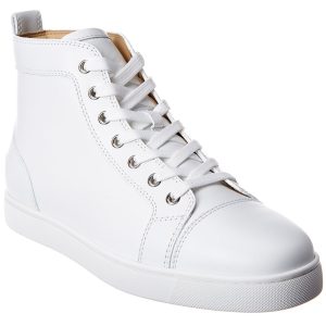 Christian Louboutin Louis High-Top-Sneaker aus Leder