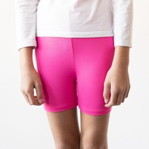 Pinkfarbene Twirl-Shorts