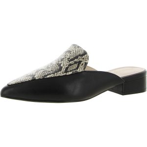 Piper Damen-zum Hineinschlüpfen-Pantoletten aus Leder