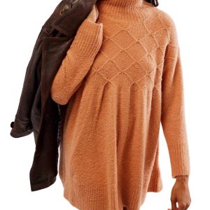 Jaci Pullover Kleid in Doe