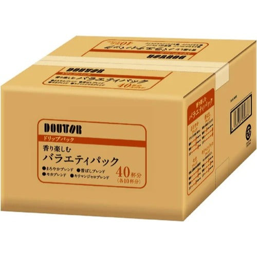 Doutor Drip Kaffee-Pack geschmackliche Vielfalt sortieren 40 Packung 4 Geschmacksrichtungen japan Import – tokyo sakura Mall