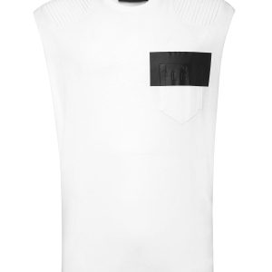 tank top Polsterung Details Sechseck