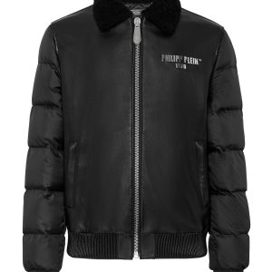 Lederjacke aus Leder 7676509618236