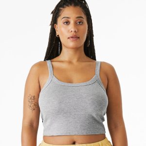 BELLA + CANVAS Damen Mikro Rippen Spaghetti Gurt Tank BC1012