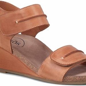 Damen Grund Sandalen in Karamell 7765047705660