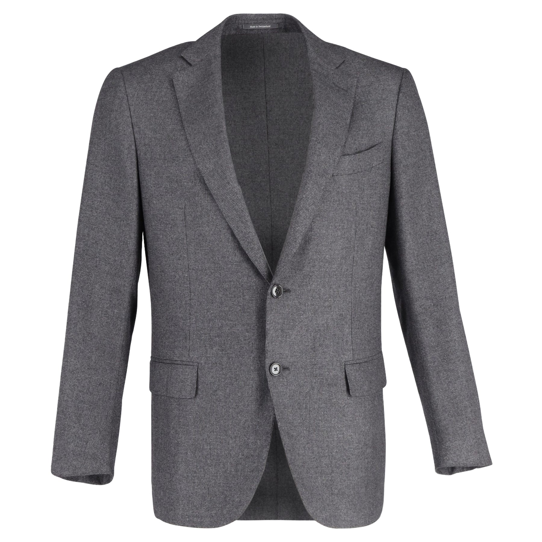 Ermenegildo Zegna Easy Jacke aus grauem Kaschmir 7748640997436