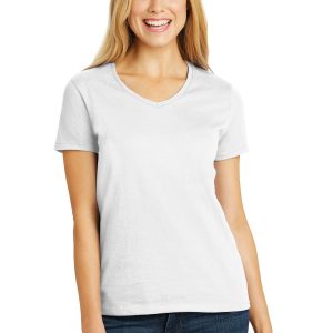 Hanes Essential-T Damen V-Ausschnitt T-Shirt