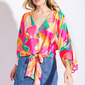 BE MINE FOREVER gewebte Oberteil
