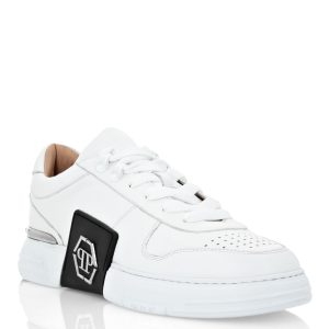 LO-TOP Sneakers Phantom Kick$ Leder Platin Sechseck