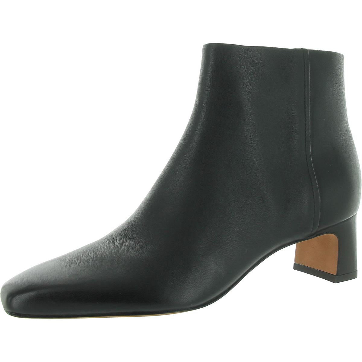 Silvana Zip Up Square Toe Stiefeletten