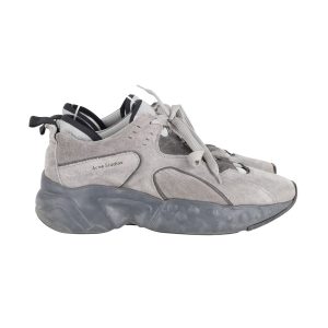 Acne Studios Manhattan Sneakers in grauem Wildleder