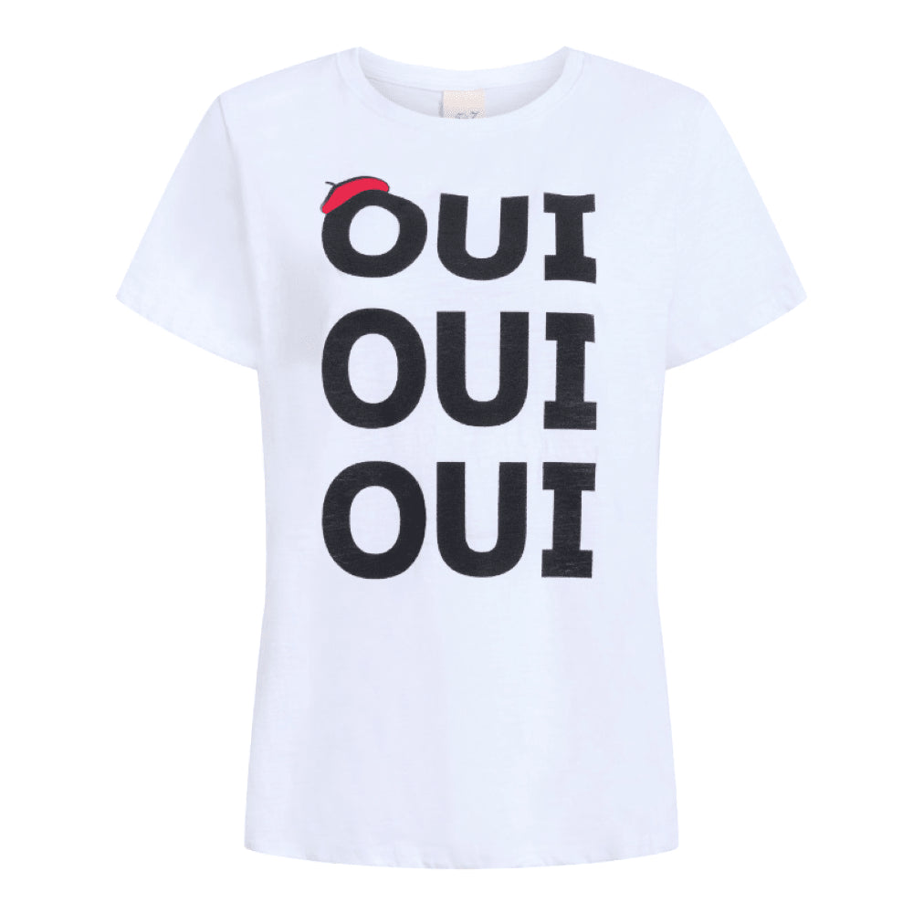 Cinq a Sept Damen oui oui oui schrumpfte Tee, weiß