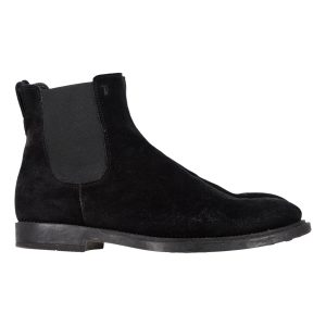 Tod’s Chelsea Stiefel in schwarz Veloursleder 7748861591612