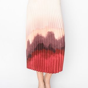 Sunset Ombré – Faltenrock – 7833063948348