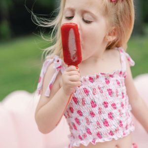 EXCLUSIVE Berry Brooklyn Traum gesmockt Tankini zwei Stück Badeanzug