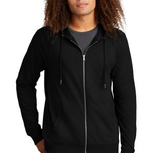 District Featherweight French Terry Full-Zip Kapuzenpullis – DT573