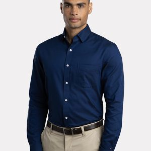 Tommy Hilfiger Herren neue england Baumwolle oxford Hemd