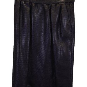 Saint Laurent Textured Rock aus schwarzem Polyester 7748767088700