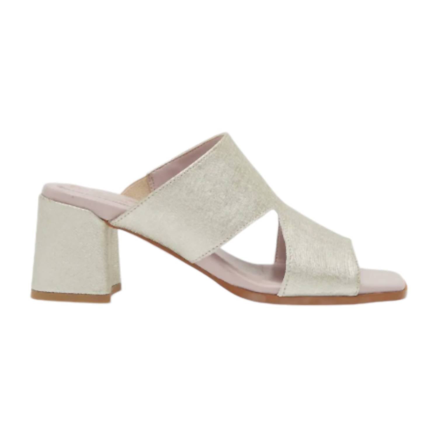 Damen femie slide sandalen – mittel/breite in plantino saffio 7803973304380