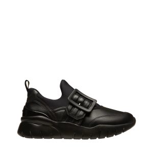 Bally Brinelle 6239651 Damen-Sneakers aus schwarzem Kalbsleder