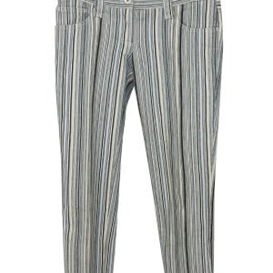 Dolce & Gabbana gestreifte Hose aus mehrfarbiger Baumwolle 7766538747964