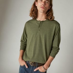 Lucky Brand Meneen tencel Langarm Heneen