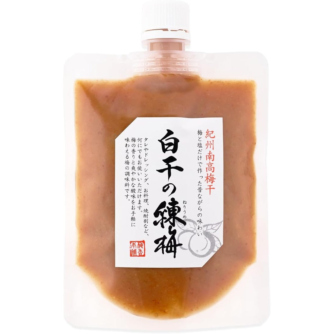 weiße eingelegte Pflaumenpaste Hiraboshi ume neri kishu nanko Pflaume Paste Tube Packung in Japan – tokyo sakura Mall gemacht – 180g