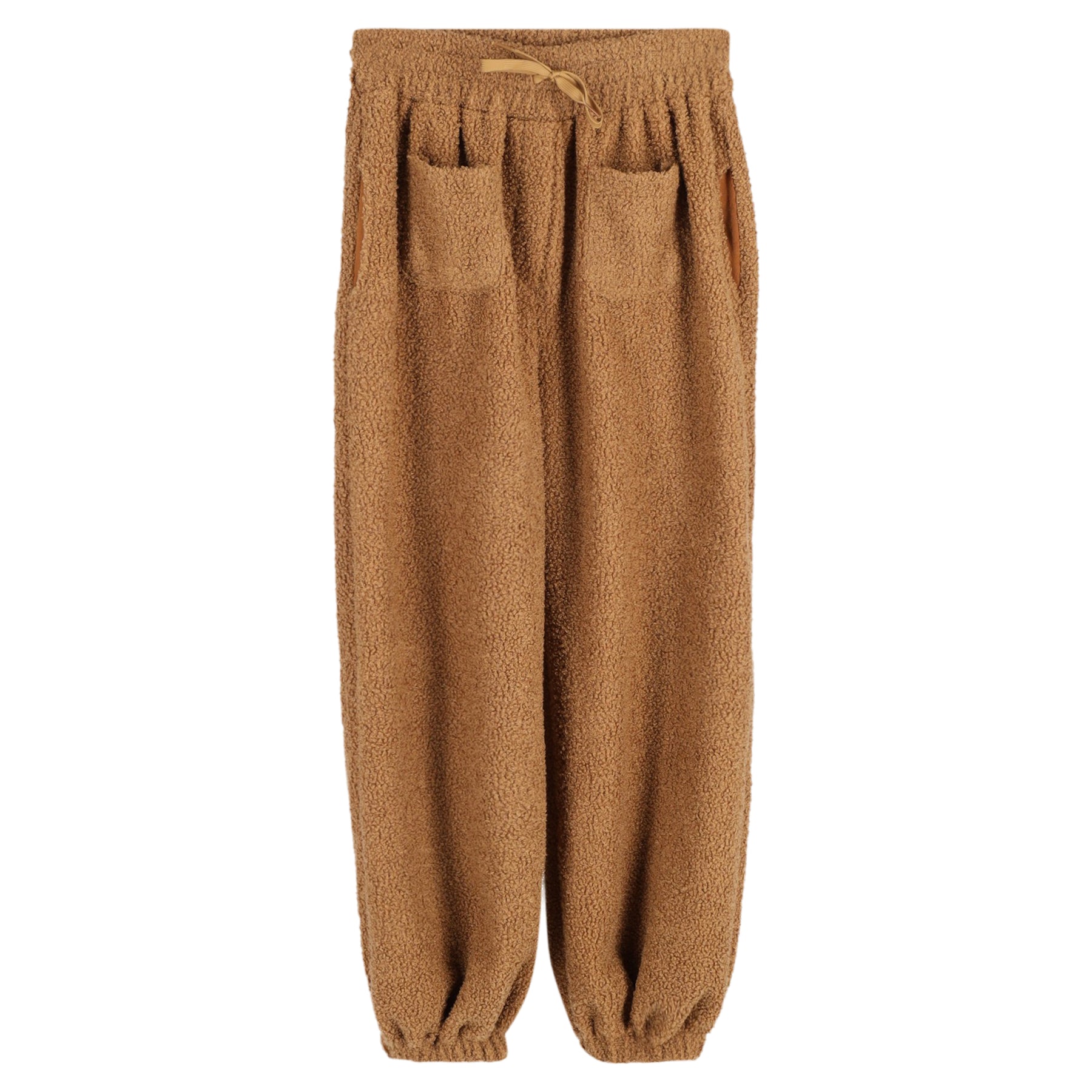 Frankie Shop Fuzzy Sweatpants in braunes Polyester