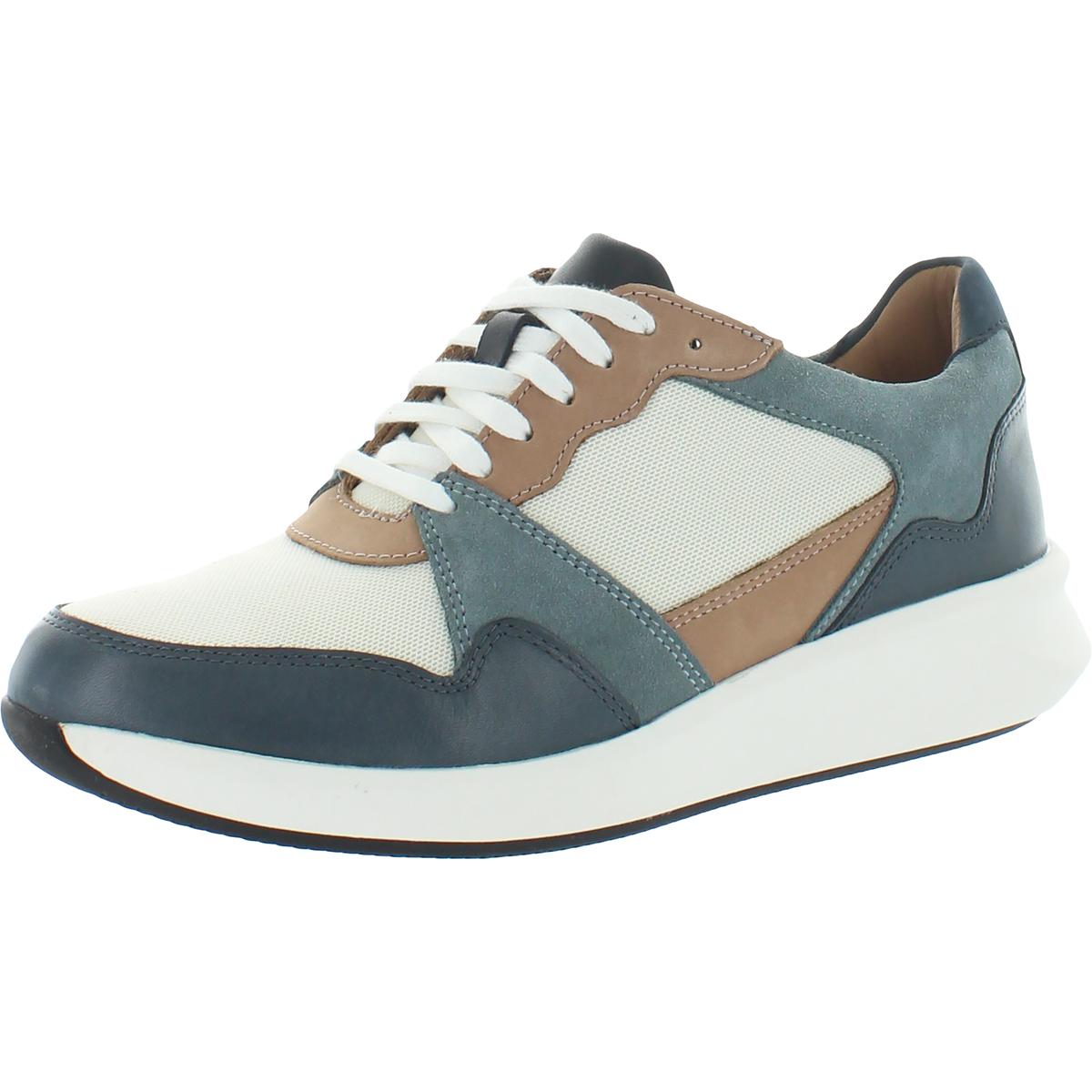 Un Rio Run Leder Retro-inspirierte Mode Sneaker
