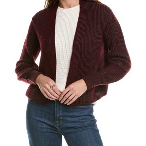 Forte Kaschmirgeflechte Wolle und Kaschmirgebleide Strickjacke 7823849488444