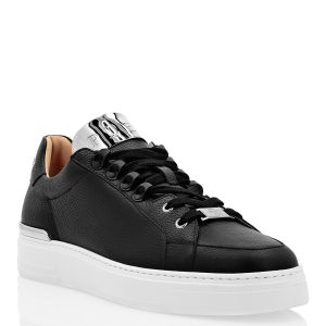 LO-TOP Sneakers Silber $urfer Leder