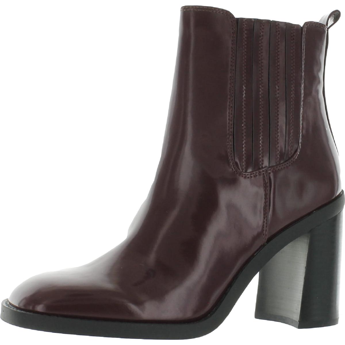 Acker Kunstleder rutschen auf chelsea Stiefel