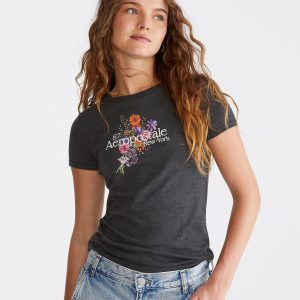 Aeropostale Blumenstrauß Grafik Tee