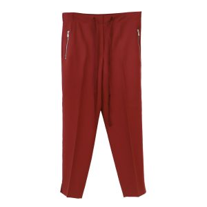 Bottega Veneta Hose aus roter Wolle 7766500737084