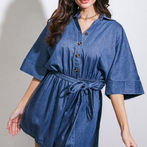SEIZE THE DAY Denim-Jumpsuit