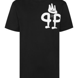 T-Shirt runden Hals ss ikonischen Plein 7648934821948