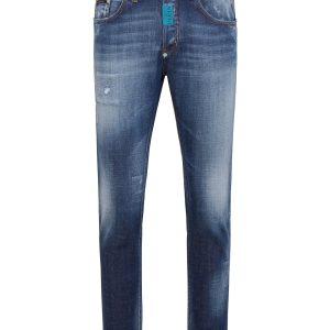 Denim Hose dünn passen Sechseck – 7670512091196